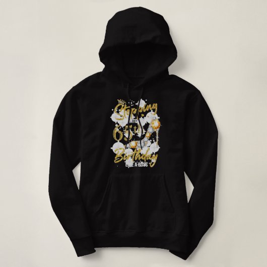 In meine 65. Geburtstagsfrauen 65 Hoodie (Design vorne)