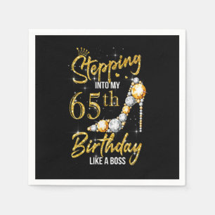 In meine 65. Geburtstagsfrauen 65 Serviette