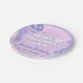 In meinem 18. Geburtstag-Party Pappteller (Schrägansicht)