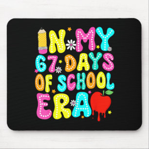 In meinem 67. Schultags-Jahr Kids Six Seven Meme 6 Mousepad