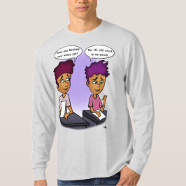 In meinem Bleistift, grau, lebloser T - Shirt