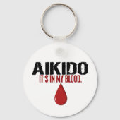 In meinem Blut AIKIDO Schlüsselanhänger (Vorderseite)