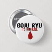 In meinem Blut GOJU RYU Button (Vorne & Hinten)