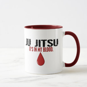 In meinem Blut JU JITSU Tasse