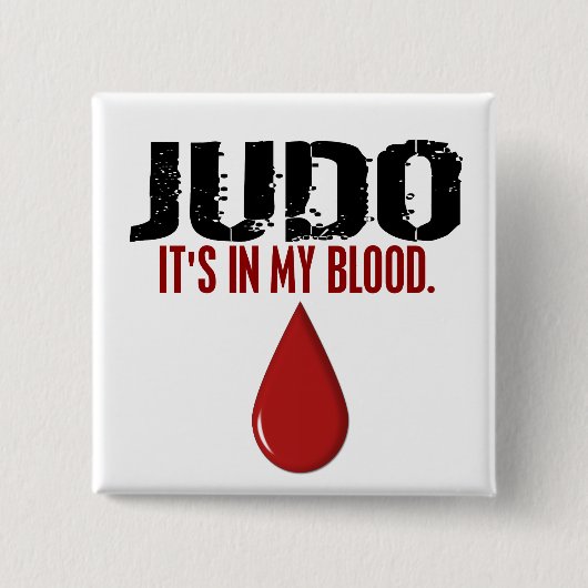 In meinem Blut JUDO Button (Vorderseite)