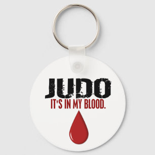 In meinem Blut JUDO Schlüsselanhänger