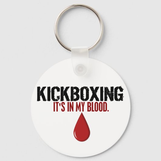 In meinem Blut KICKBOXING Schlüsselanhänger (Vorderseite)