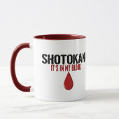 In meinem Blut SHOTOKAN Tasse (Links)
