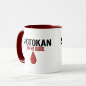 In meinem Blut SHOTOKAN Tasse (Vorderseite Links)