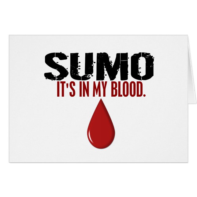 In meinem Blut SUMO (Vorderseite (Horizontal))