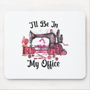 In meinem Büro Nähzimmer, in dem Brustkrebs getilg Mousepad