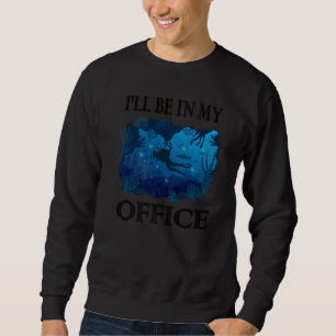 In meinem Büro tauchen Scuba Diver Sweatshirt