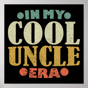 In meinem Coolen Onkel Zeitalter Retro Vintagen Va Poster