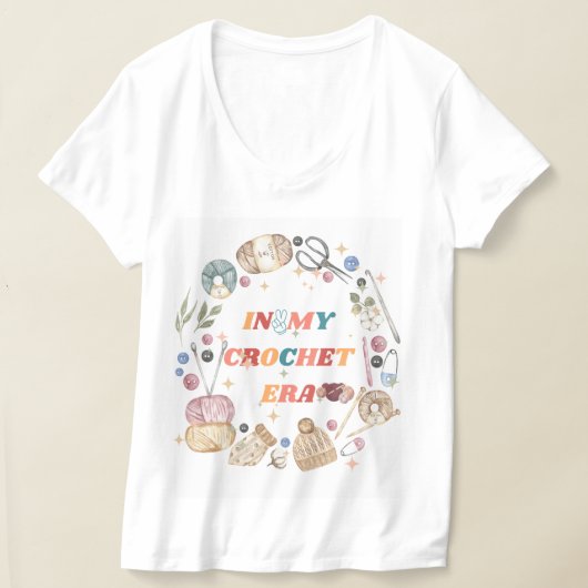 In meinem Crochet-Zeitalter Shirt "Crafter Mama Ge (Ablage )