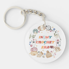 In meinem Crochet-Zeitalter Shirt "Crafter Mama Ge Schlüsselanhänger