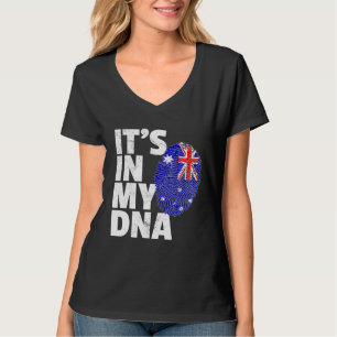 In meinem DNA-Australien Flaggenstaat stolze Natio T-Shirt
