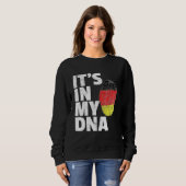 In meinem DNA Deutschland Flaggenstaat National C Sweatshirt (Vorne ganz)