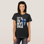 In meinem DNA-Finnland Flaggenland T-Shirt (Vorne ganz)
