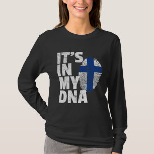In meinem DNA-Finnland Flaggenland T-Shirt