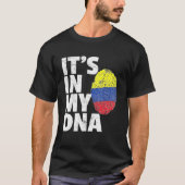 In meinem DNA-kolumbianischen Flaggenstaat ist sei T-Shirt (Vorderseite)