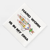 In meinem DNA-Replikations-Geek-Spaß ist harte Arb Serviette (Ecke)