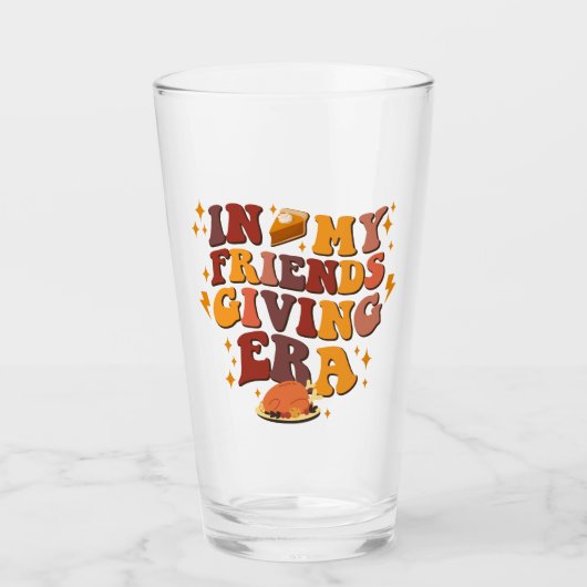 In meinem freundschaftlichen Zeitalter Retro Glas (Vorderseite)