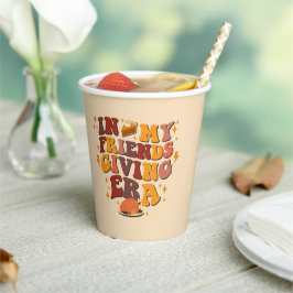 In meinem freundschaftlichen Zeitalter Retro Pappbecher