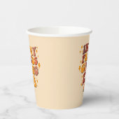 In meinem freundschaftlichen Zeitalter Retro Pappbecher (Links)