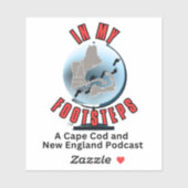 In meinem Fußstapfen Podcast Autoaufkleber Aufkleber (Blatt)