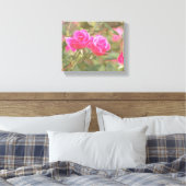 In meinem Garten, die Rose 2, digital verkörpert Leinwanddruck (Insitu (Schlafzimmer))