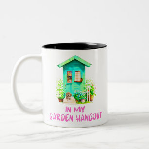 In meinem Garten Hangout Garden Shed Zweifarbige Tasse