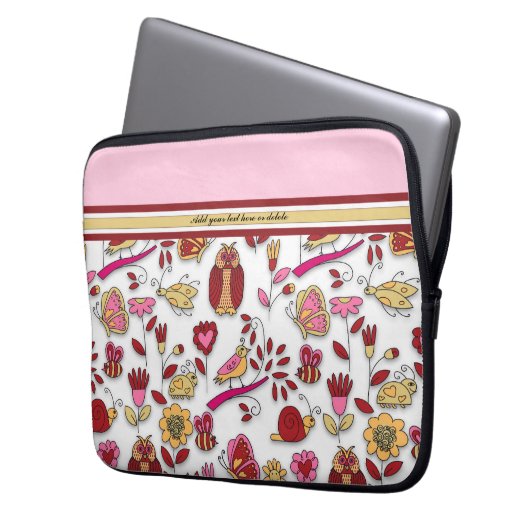 In meinem Gartenschlauch - Anpassen Laptopschutzhülle (Vorderseite Links)