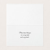 In meinem Herzen schließen.... (Innenseite Aufgefaltet)