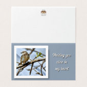 In meinem Herzen schließen.... (Außenseite Aufgefaltet)