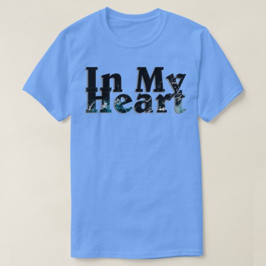 In meinem Herzen T-Shirt (Design vorne)