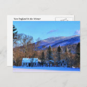 In meinem Hinterhof New England Postcard Postkarte (Vorne/Hinten)