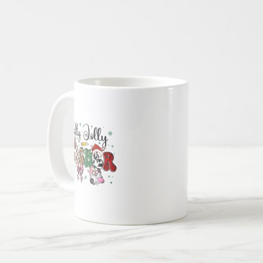 In meinem Holly Xmas Jolly Lehrer Era Lehrerin Vib Kaffeetasse (Vorderseite Links)