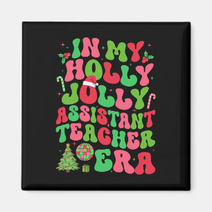 In Meinem Holly Xmas Jolly Sofort Lehrer Era Weihn Magnet