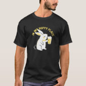 In meinem Hoppy Place Funny St Patricks Day Bunny  T-Shirt (Vorderseite)