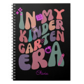 In meinem Kindergarten Zeitalter Retro Nebel mit N Notizblock (Vorderseite)