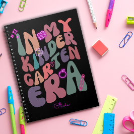 In meinem Kindergarten Zeitalter Retro Nebel mit N Notizblock