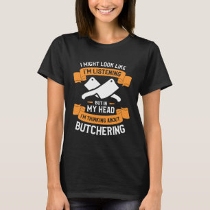 In meinem Kopf denke ich an Metzger T-Shirt