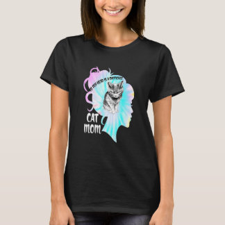In meinem Kopf ist eine schwierige Katzenmutter Sp T-Shirt