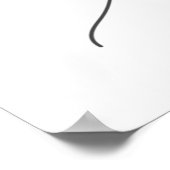 In meinem Kopf leben Geister Poster (Ecke)