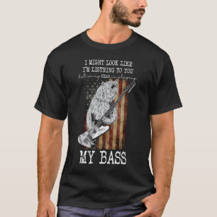 In meinem Kopf spiele ich meinen Bass Funny Bassis T-Shirt