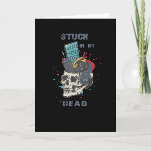 In meinem Kopf stecken Karte (Vorderseite)