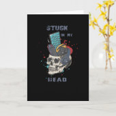 In meinem Kopf stecken Karte (Gelbe Blume)