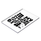 In meinem Kristallsammelalter Ära Groovy Retro Fun Notizblock (Linke Seite)