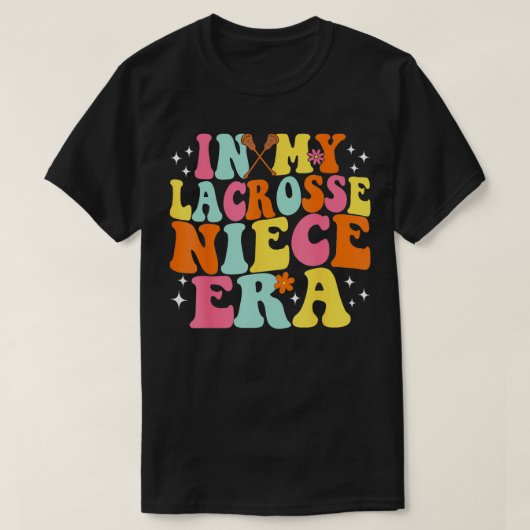 In meinem Lacrosse Niece Era Retro Game Day TShirt (Design vorne)