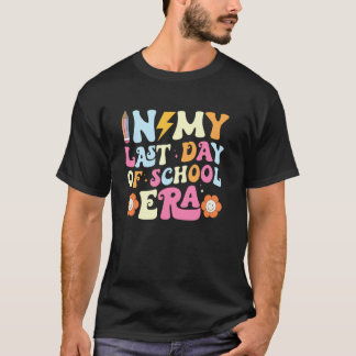 In Meinem Letzten Schultag Era Lehrer Jungen Mädch T-Shirt